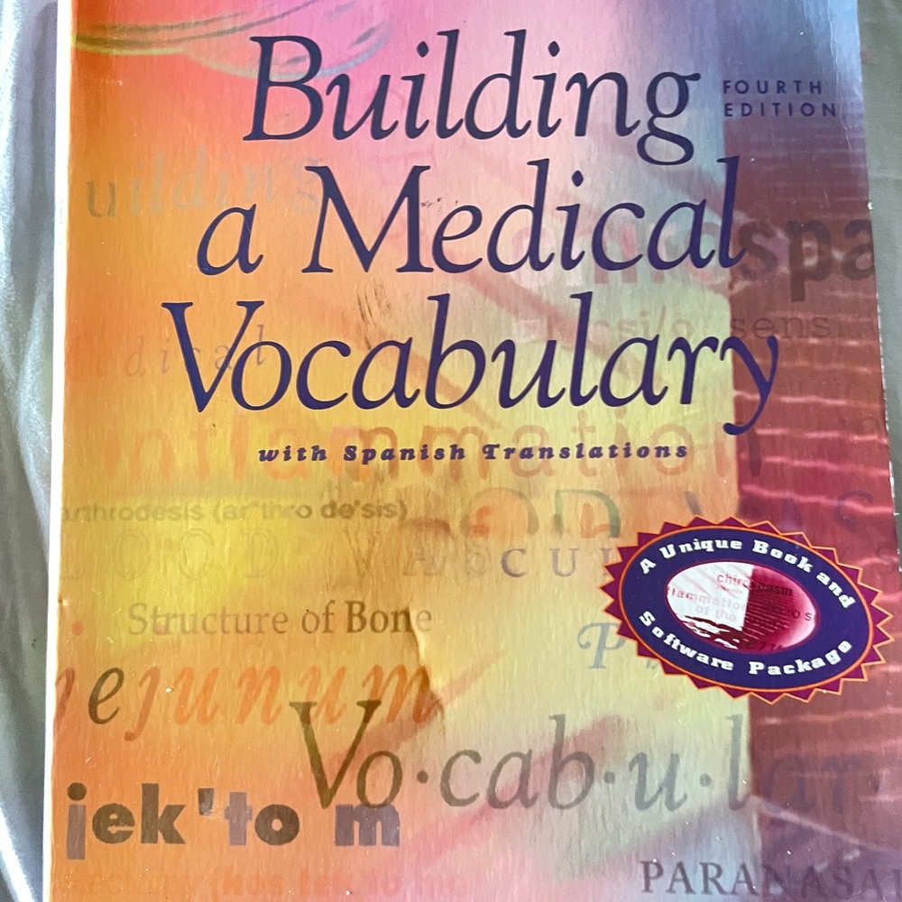 Building medical vocabulary book